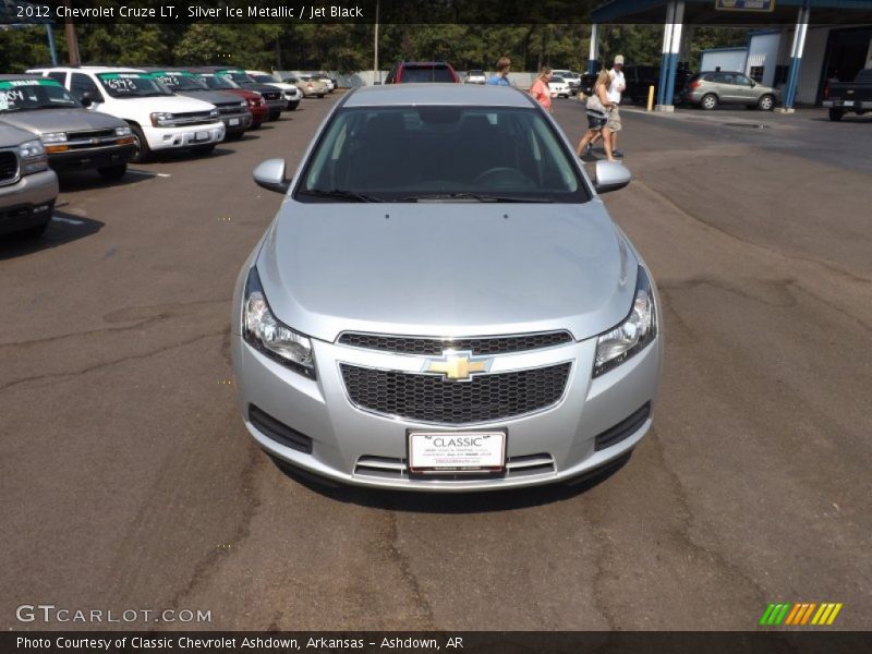 Silver Ice Metallic / Jet Black 2012 Chevrolet Cruze LT