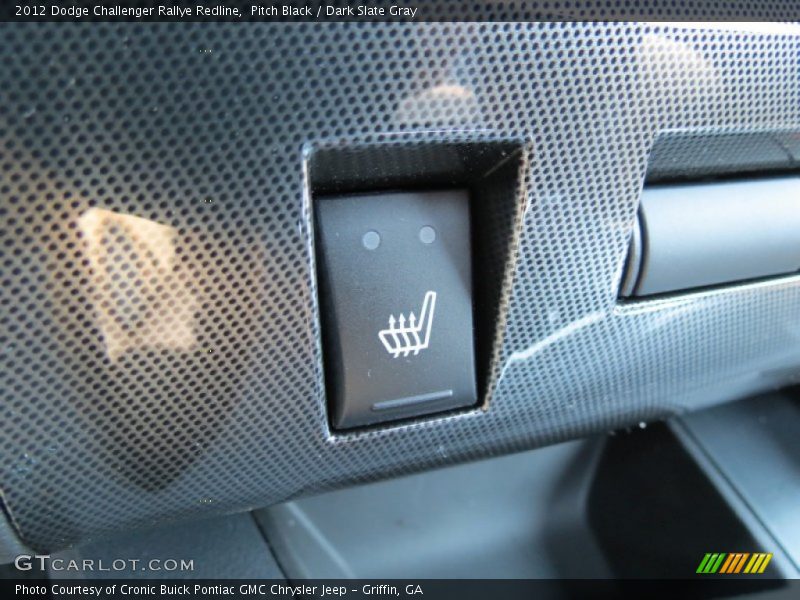 Pitch Black / Dark Slate Gray 2012 Dodge Challenger Rallye Redline
