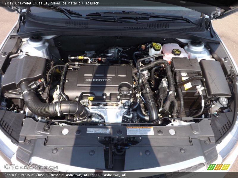 Silver Ice Metallic / Jet Black 2012 Chevrolet Cruze LT