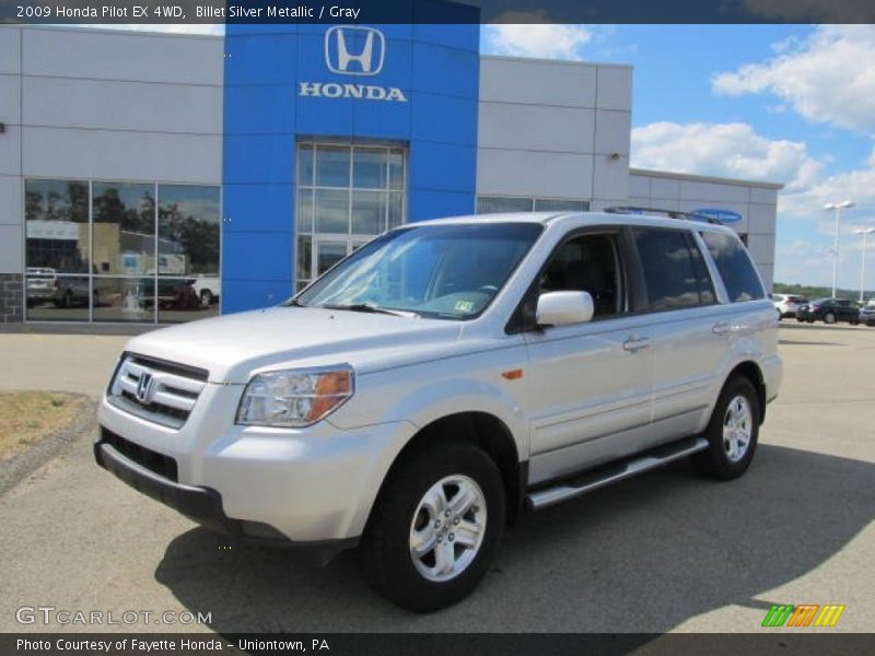 Billet Silver Metallic / Gray 2009 Honda Pilot EX 4WD