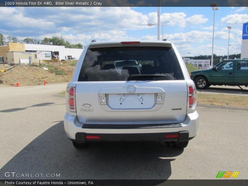 Billet Silver Metallic / Gray 2009 Honda Pilot EX 4WD