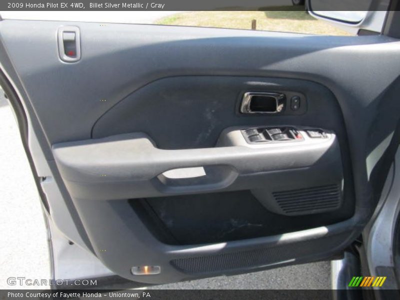 Billet Silver Metallic / Gray 2009 Honda Pilot EX 4WD