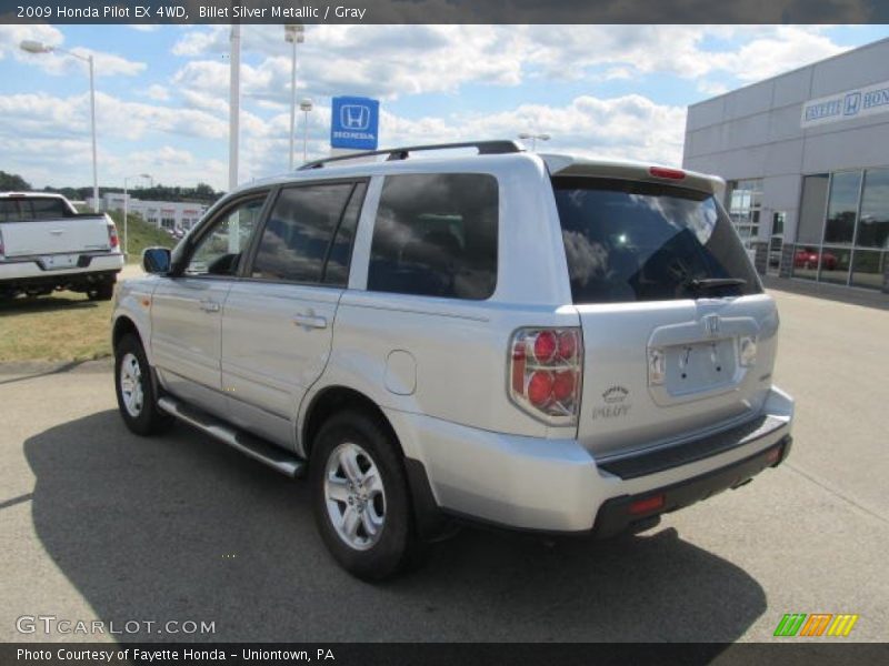 Billet Silver Metallic / Gray 2009 Honda Pilot EX 4WD