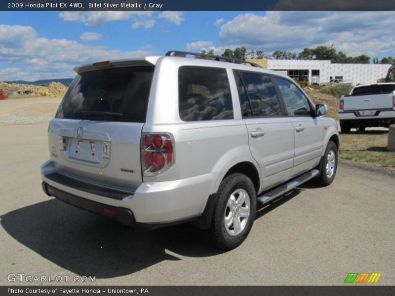Billet Silver Metallic / Gray 2009 Honda Pilot EX 4WD