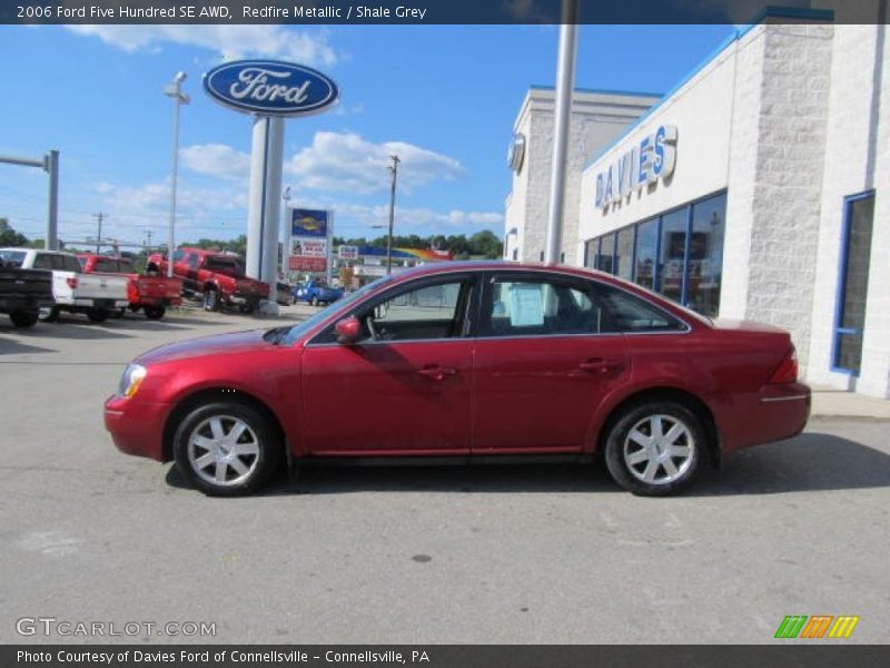 Redfire Metallic / Shale Grey 2006 Ford Five Hundred SE AWD
