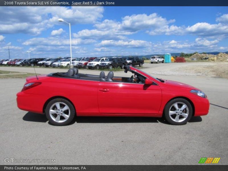  2008 Solara SLE V6 Convertible Super Red 5