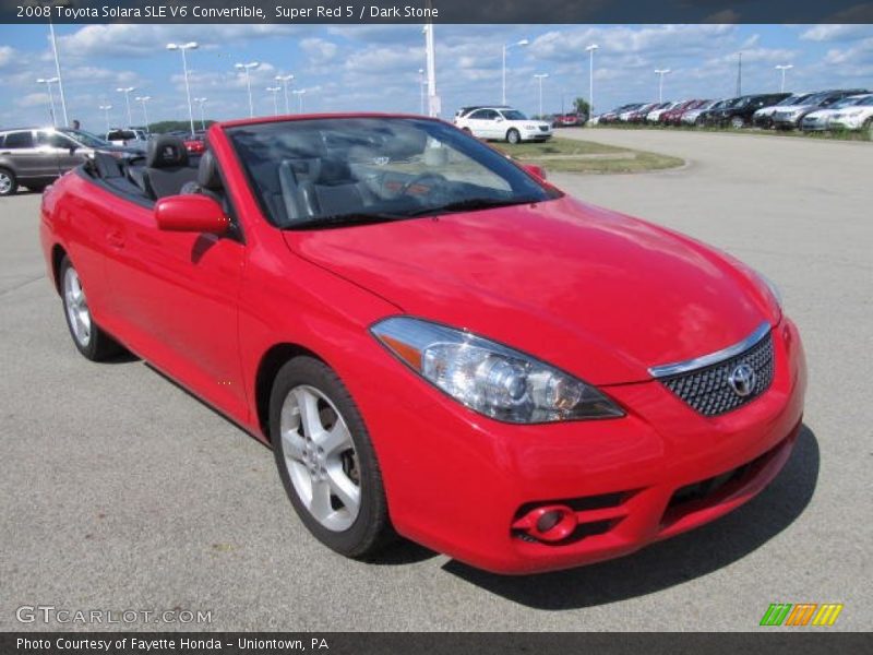 Front 3/4 View of 2008 Solara SLE V6 Convertible