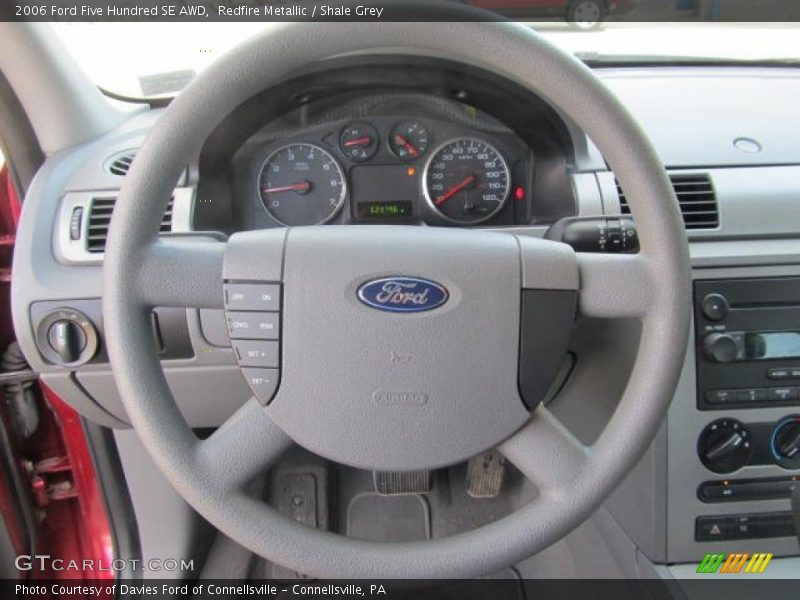 Redfire Metallic / Shale Grey 2006 Ford Five Hundred SE AWD