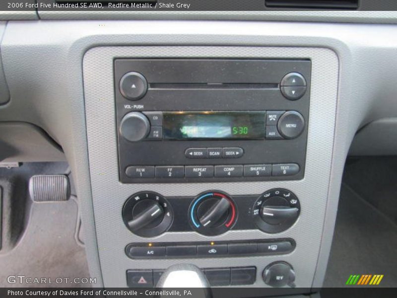 Redfire Metallic / Shale Grey 2006 Ford Five Hundred SE AWD