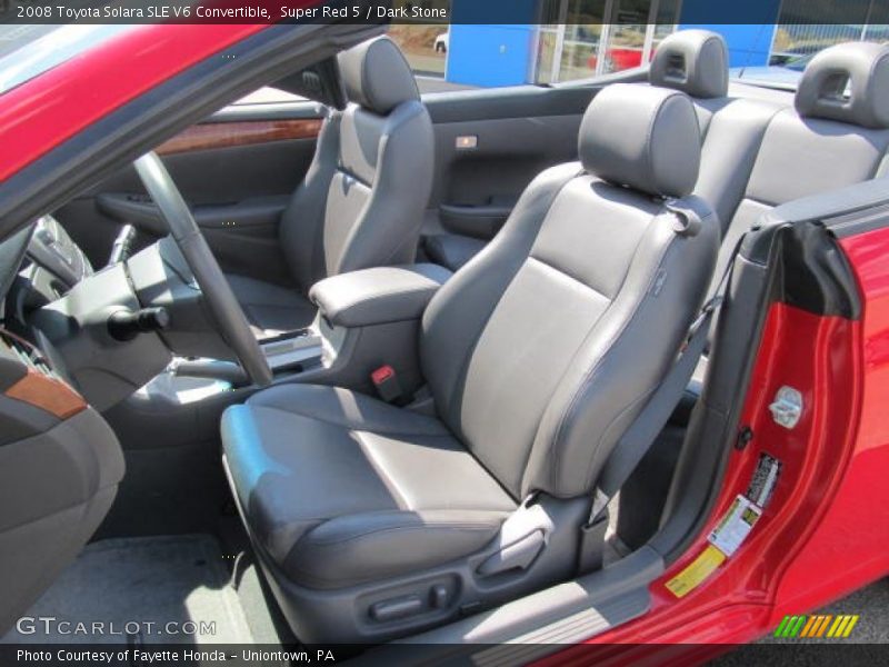  2008 Solara SLE V6 Convertible Dark Stone Interior