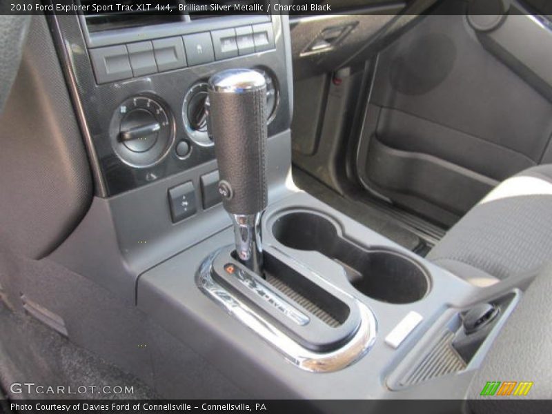 Brilliant Silver Metallic / Charcoal Black 2010 Ford Explorer Sport Trac XLT 4x4