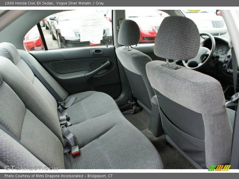 Vogue Silver Metallic / Gray 1999 Honda Civic EX Sedan