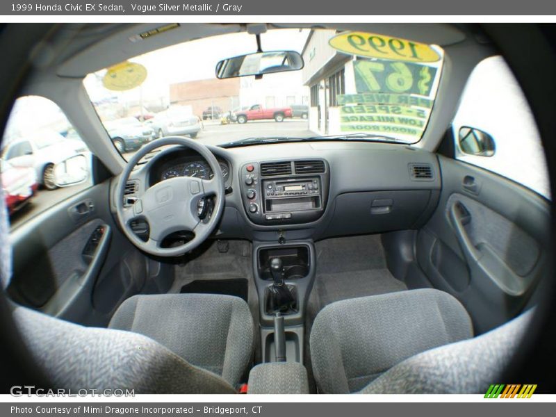 Vogue Silver Metallic / Gray 1999 Honda Civic EX Sedan