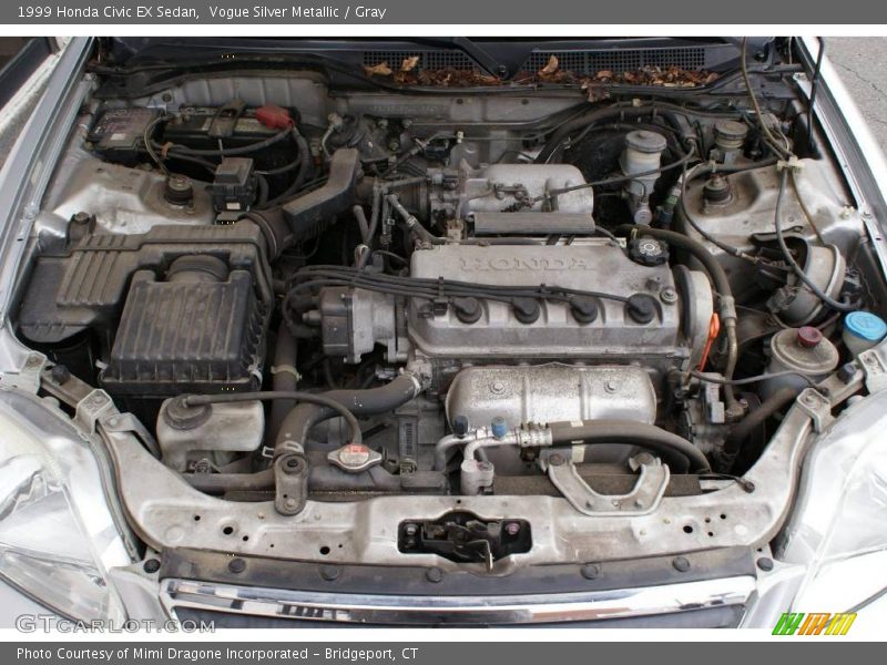 Vogue Silver Metallic / Gray 1999 Honda Civic EX Sedan
