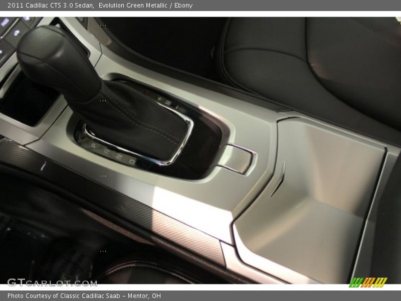 Evolution Green Metallic / Ebony 2011 Cadillac CTS 3.0 Sedan