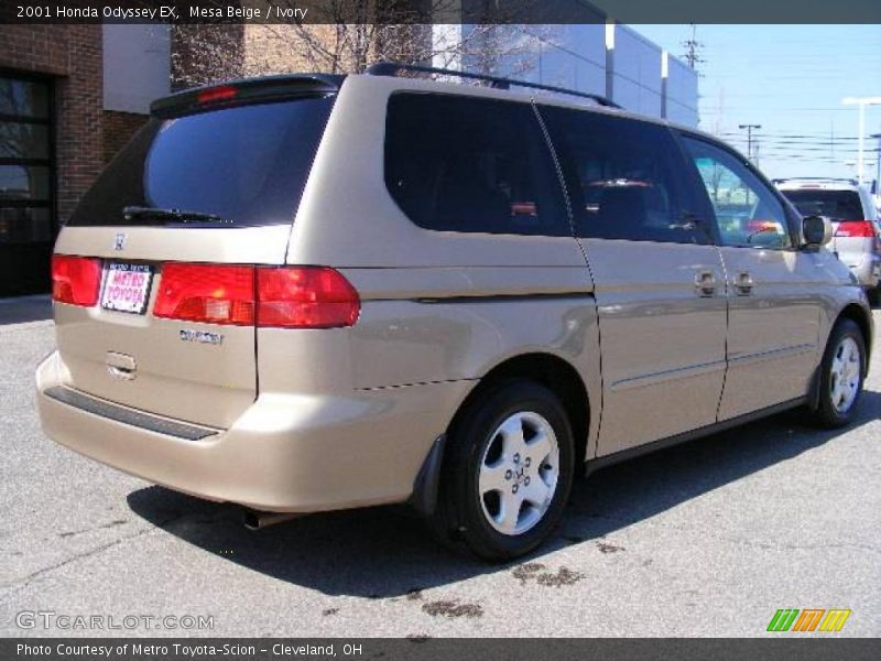 Mesa Beige / Ivory 2001 Honda Odyssey EX