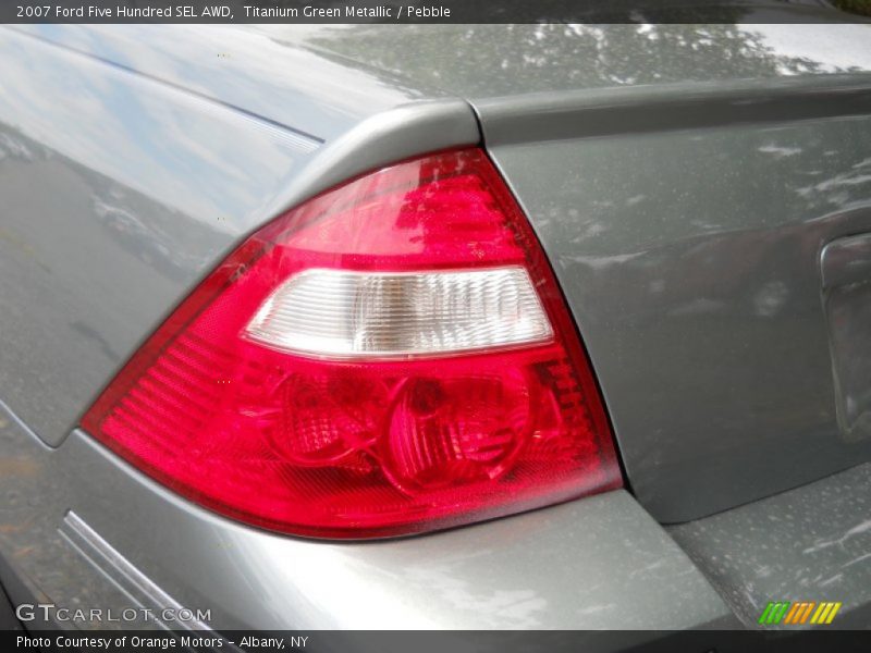 Titanium Green Metallic / Pebble 2007 Ford Five Hundred SEL AWD