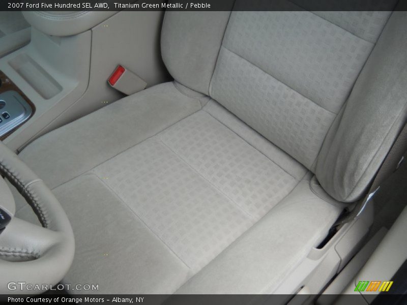 Titanium Green Metallic / Pebble 2007 Ford Five Hundred SEL AWD