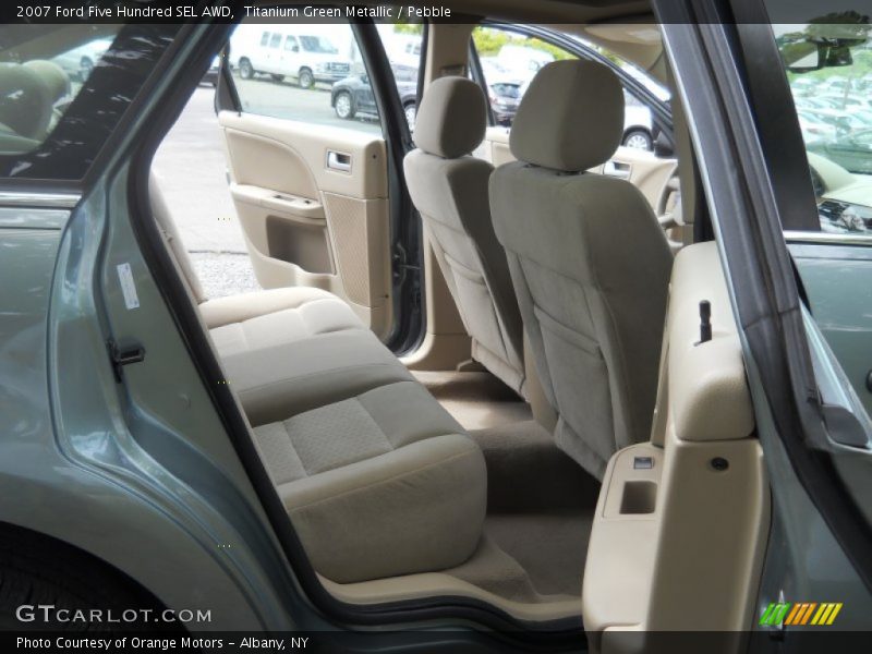 Titanium Green Metallic / Pebble 2007 Ford Five Hundred SEL AWD