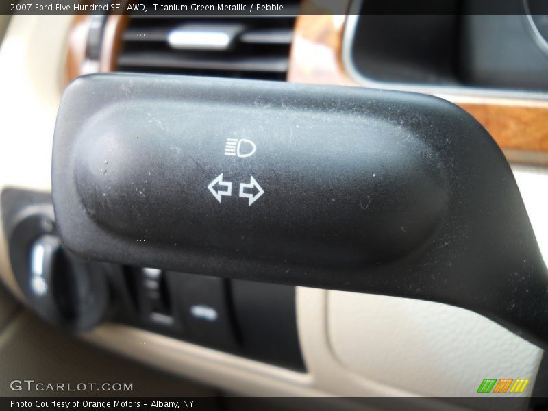 Titanium Green Metallic / Pebble 2007 Ford Five Hundred SEL AWD