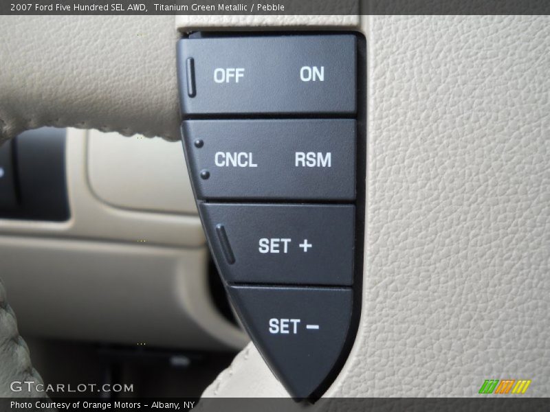 Titanium Green Metallic / Pebble 2007 Ford Five Hundred SEL AWD