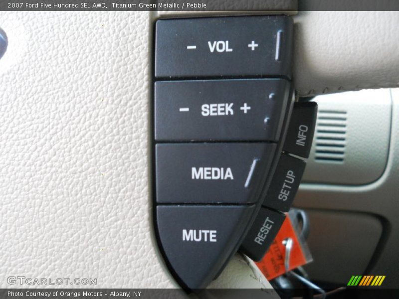 Titanium Green Metallic / Pebble 2007 Ford Five Hundred SEL AWD