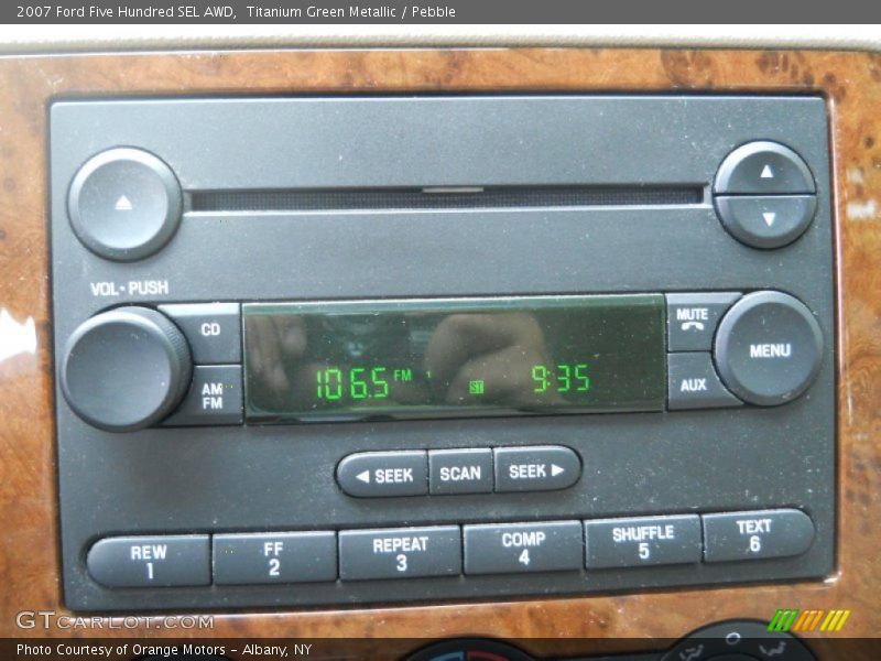 Titanium Green Metallic / Pebble 2007 Ford Five Hundred SEL AWD