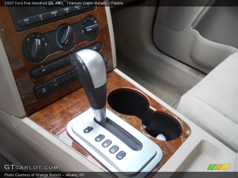 Titanium Green Metallic / Pebble 2007 Ford Five Hundred SEL AWD