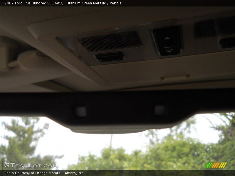 Titanium Green Metallic / Pebble 2007 Ford Five Hundred SEL AWD