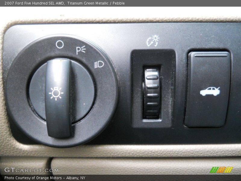 Titanium Green Metallic / Pebble 2007 Ford Five Hundred SEL AWD
