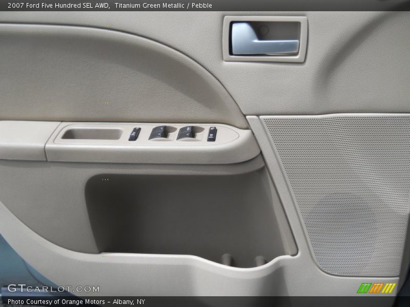 Titanium Green Metallic / Pebble 2007 Ford Five Hundred SEL AWD