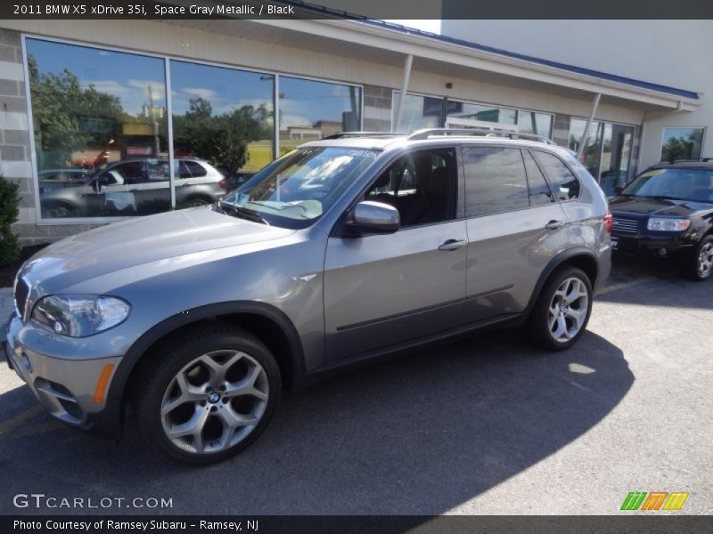 Space Gray Metallic / Black 2011 BMW X5 xDrive 35i