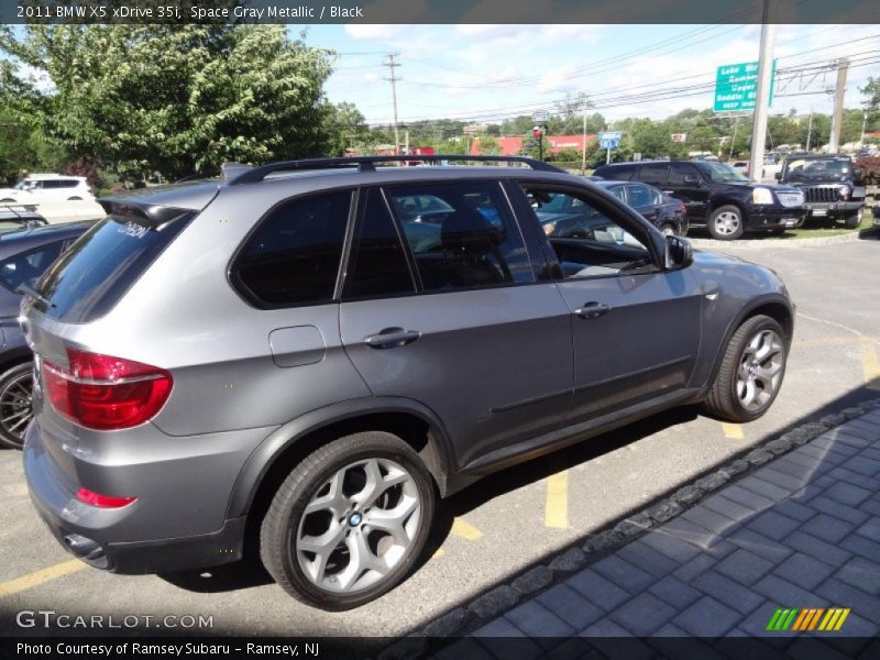 Space Gray Metallic / Black 2011 BMW X5 xDrive 35i