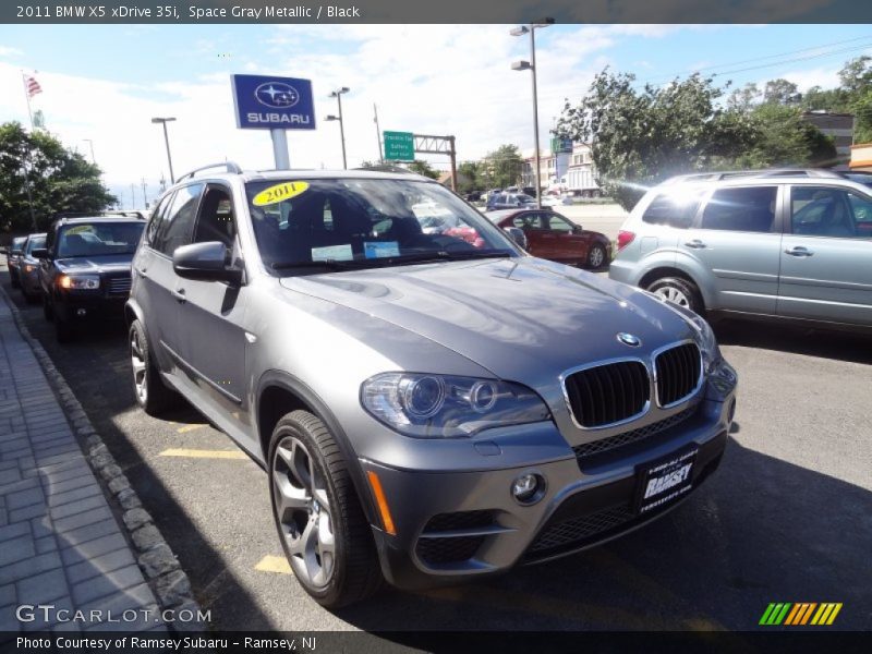 Space Gray Metallic / Black 2011 BMW X5 xDrive 35i