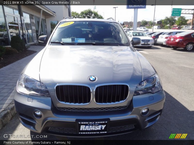 Space Gray Metallic / Black 2011 BMW X5 xDrive 35i