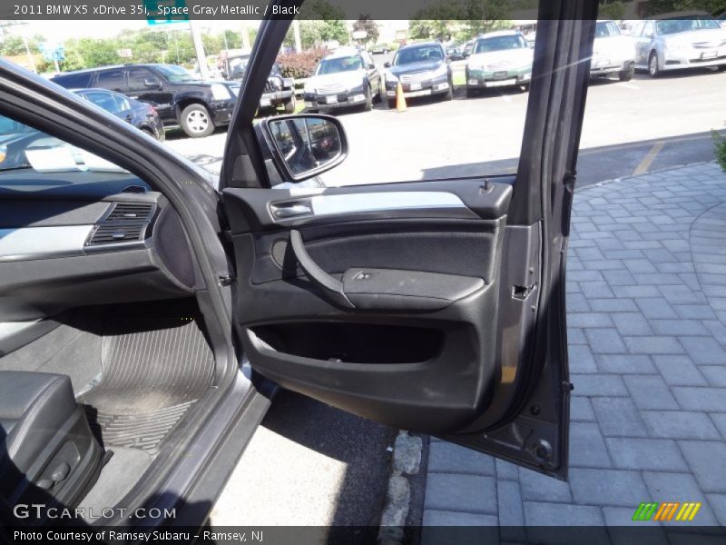 Space Gray Metallic / Black 2011 BMW X5 xDrive 35i
