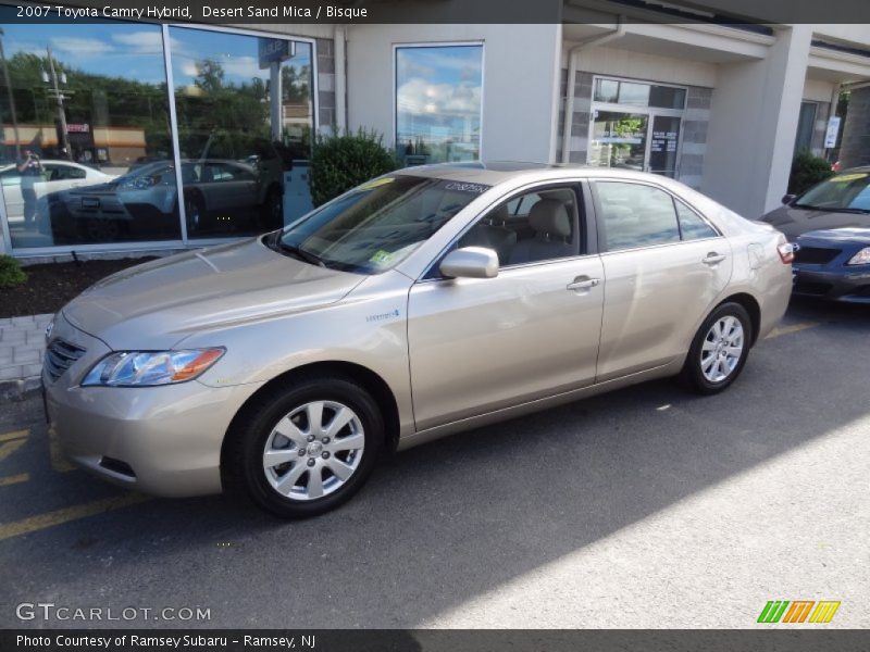 Desert Sand Mica / Bisque 2007 Toyota Camry Hybrid