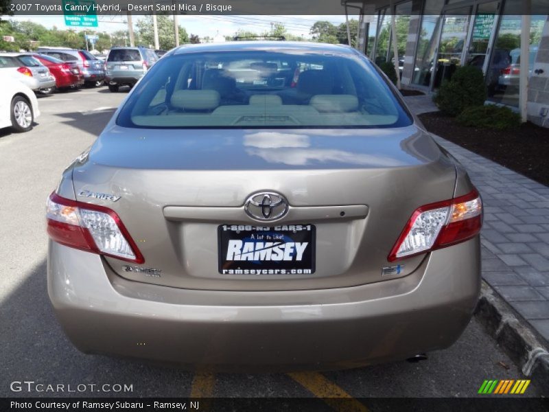 Desert Sand Mica / Bisque 2007 Toyota Camry Hybrid