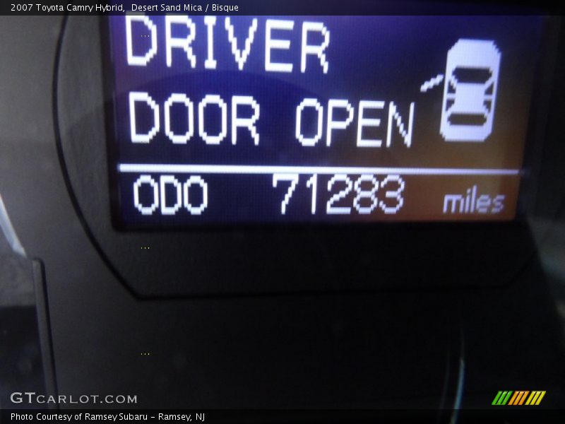 Desert Sand Mica / Bisque 2007 Toyota Camry Hybrid