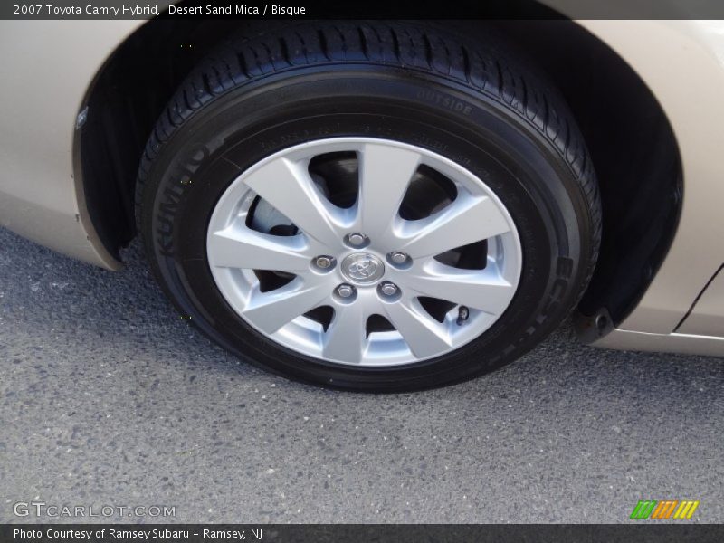 Desert Sand Mica / Bisque 2007 Toyota Camry Hybrid