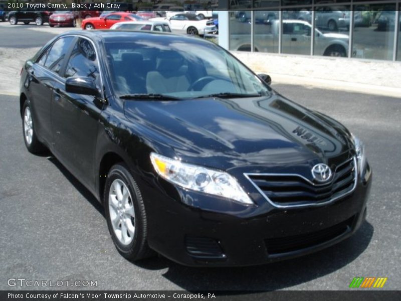 Black / Ash Gray 2010 Toyota Camry