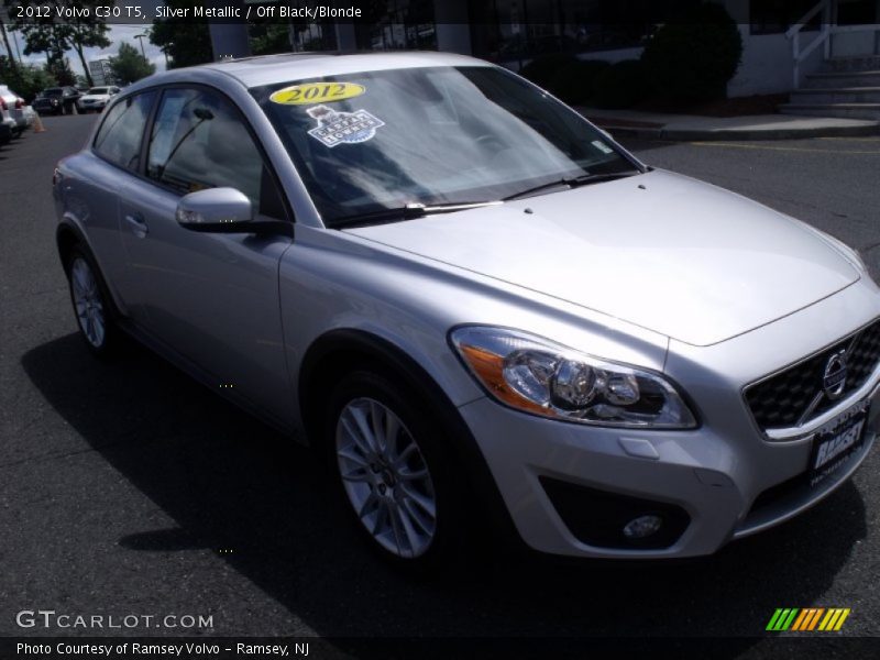 Silver Metallic / Off Black/Blonde 2012 Volvo C30 T5