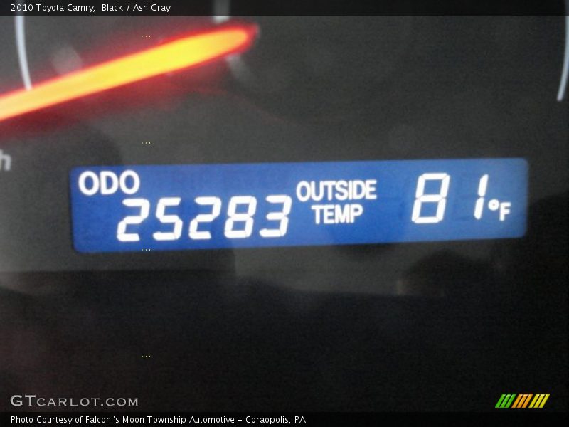 Black / Ash Gray 2010 Toyota Camry