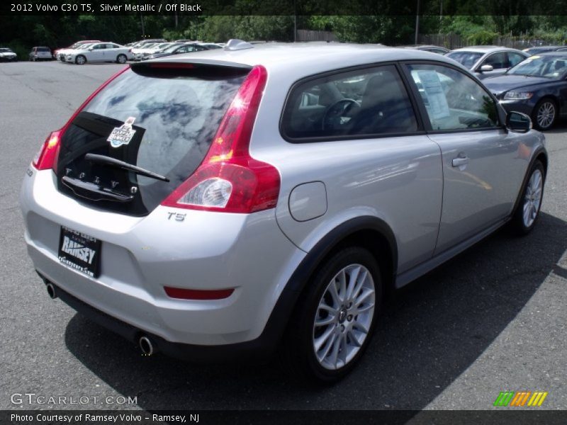 Silver Metallic / Off Black 2012 Volvo C30 T5