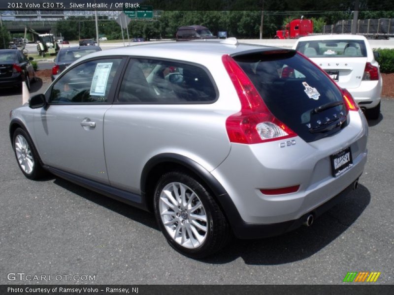 Silver Metallic / Off Black 2012 Volvo C30 T5