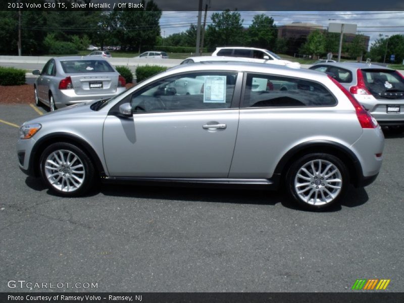 Silver Metallic / Off Black 2012 Volvo C30 T5
