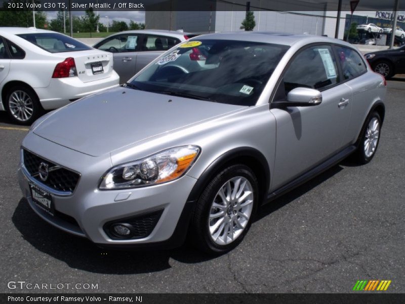 Silver Metallic / Off Black 2012 Volvo C30 T5