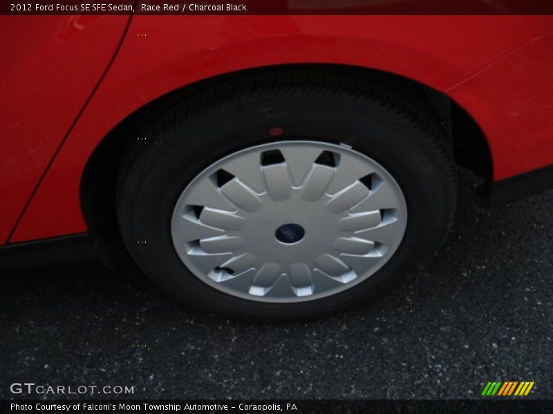Race Red / Charcoal Black 2012 Ford Focus SE SFE Sedan