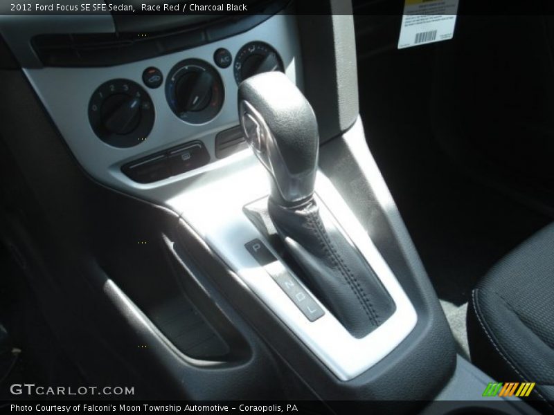 Race Red / Charcoal Black 2012 Ford Focus SE SFE Sedan