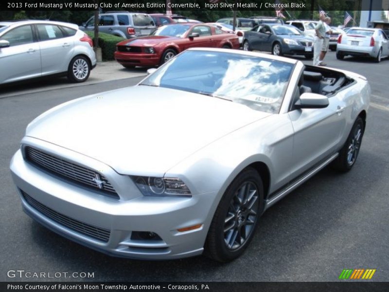 Front 3/4 View of 2013 Mustang V6 Mustang Club of America Edition Convertible